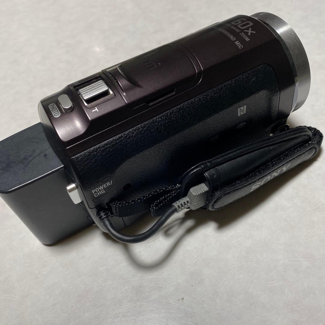 SONY Handycam 内蔵メモリ32GB ブラウン HDR-PJ540/T