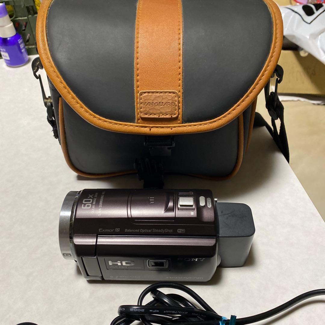 SONY Handycam 内蔵メモリ32GB ブラウン HDR-PJ540/T