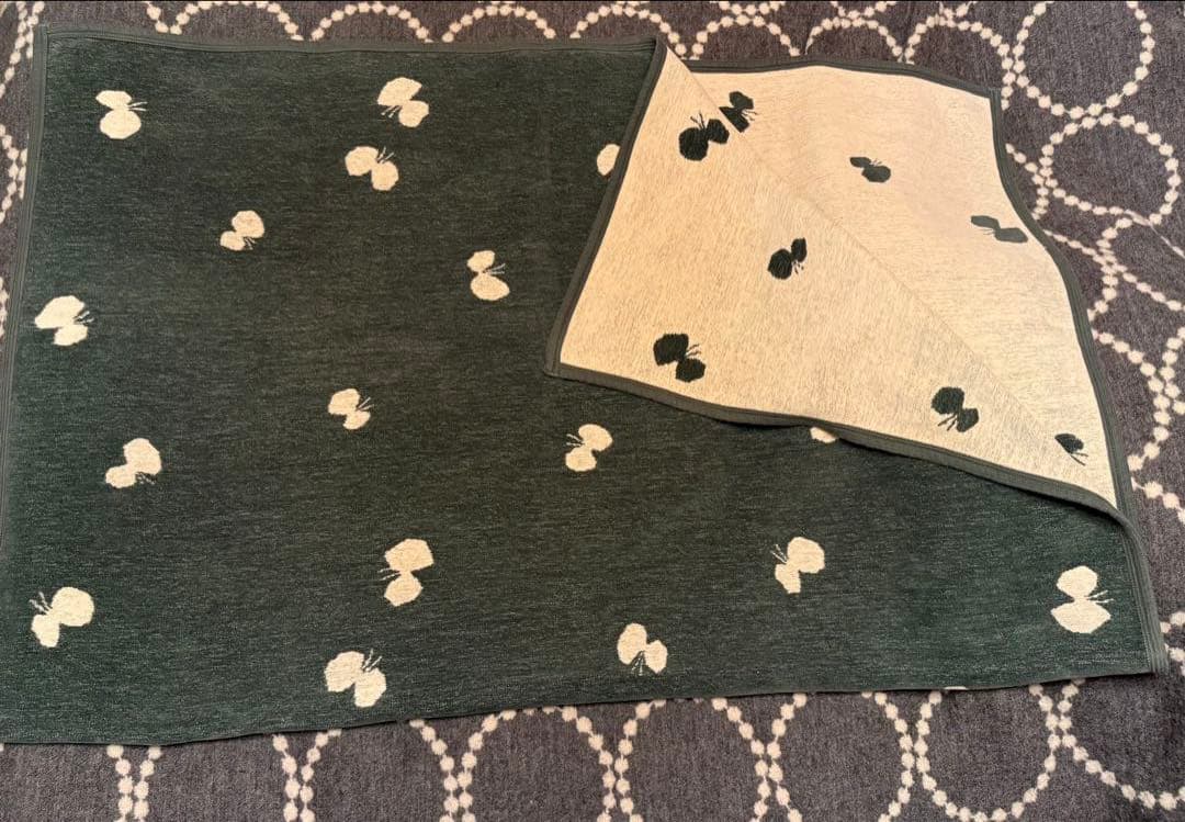 KLIPPAN × mina perhonenシュニールコットンブランケット