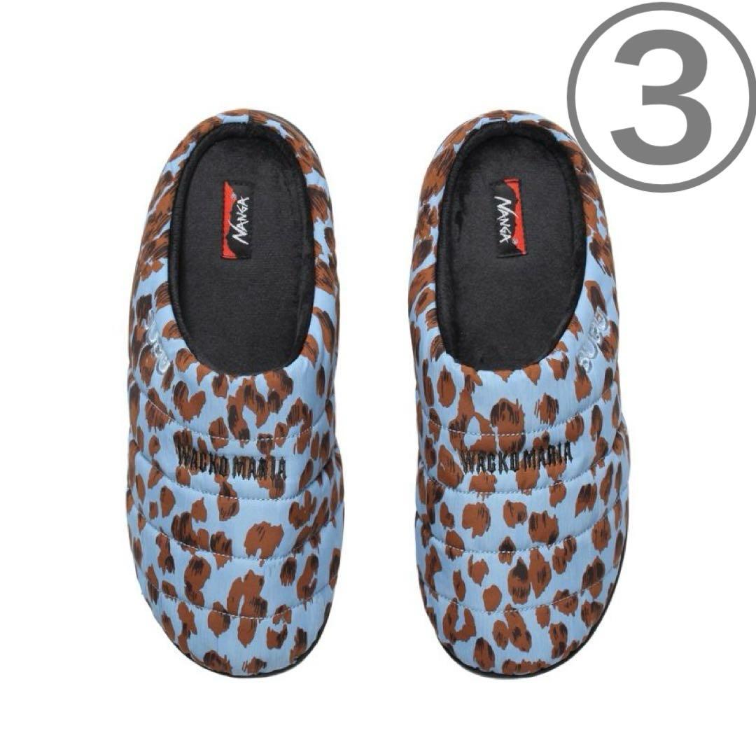 靴 WACKO MARIA NANGA SUBU LEOPARD SANDALS