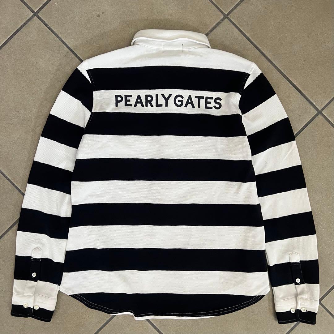Pearly gates パーリーゲイツ　セットアップ　ストライプ　ボーダー　M