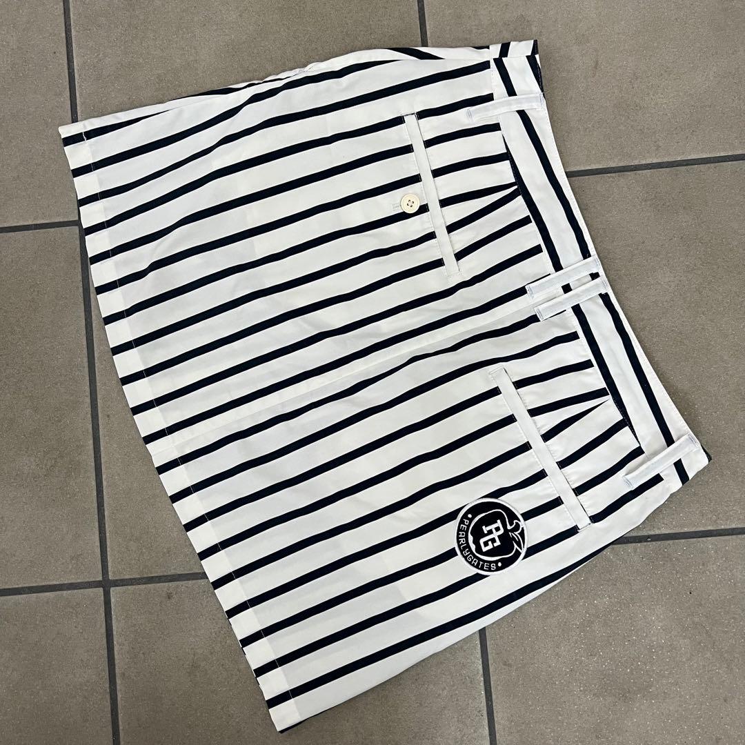 Pearly gates パーリーゲイツ　セットアップ　ストライプ　ボーダー　M