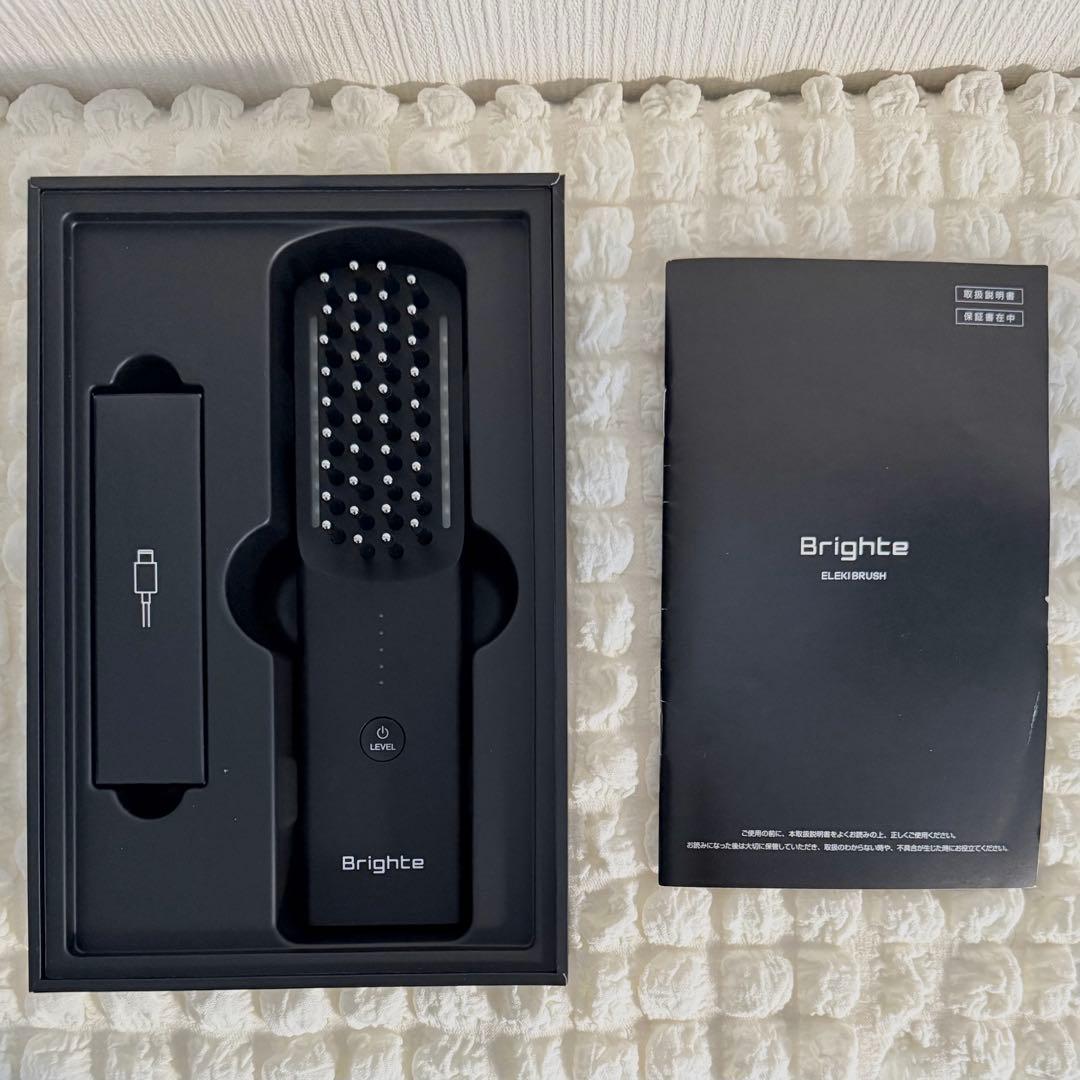 ブライト エレキブラシ 美顔器 パック付き