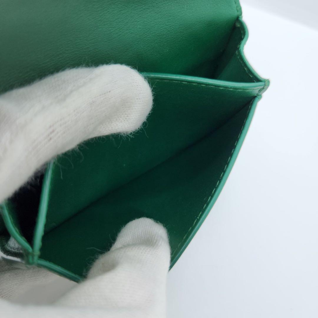 極美品 ボッテガヴェネタ イントレチャート マキシ カードケース 名刺入れ