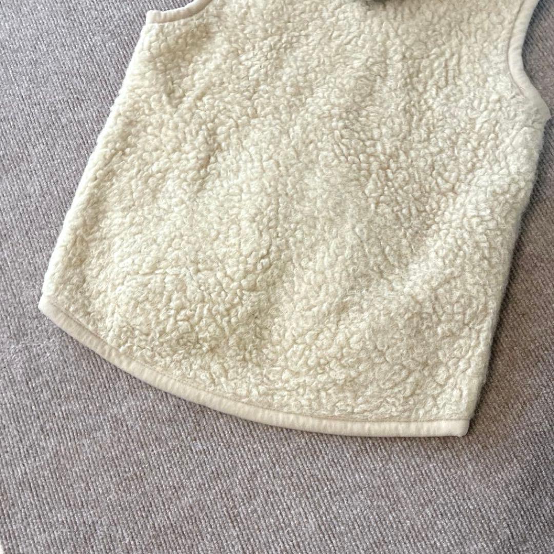 未使用級 コールドブレーカー♡ジップアップ ボア ベスト フード付き ROBBY