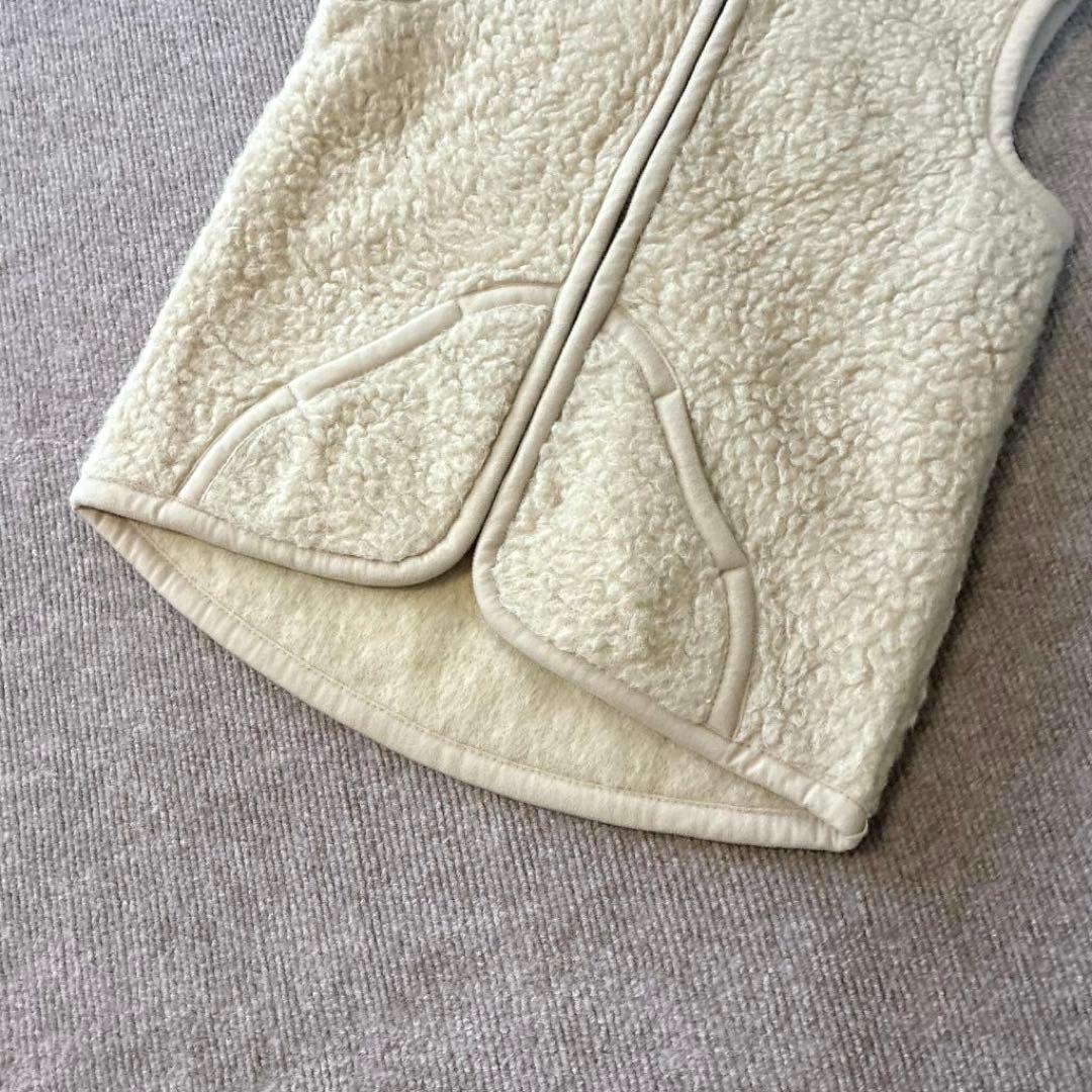 未使用級 コールドブレーカー♡ジップアップ ボア ベスト フード付き ROBBY