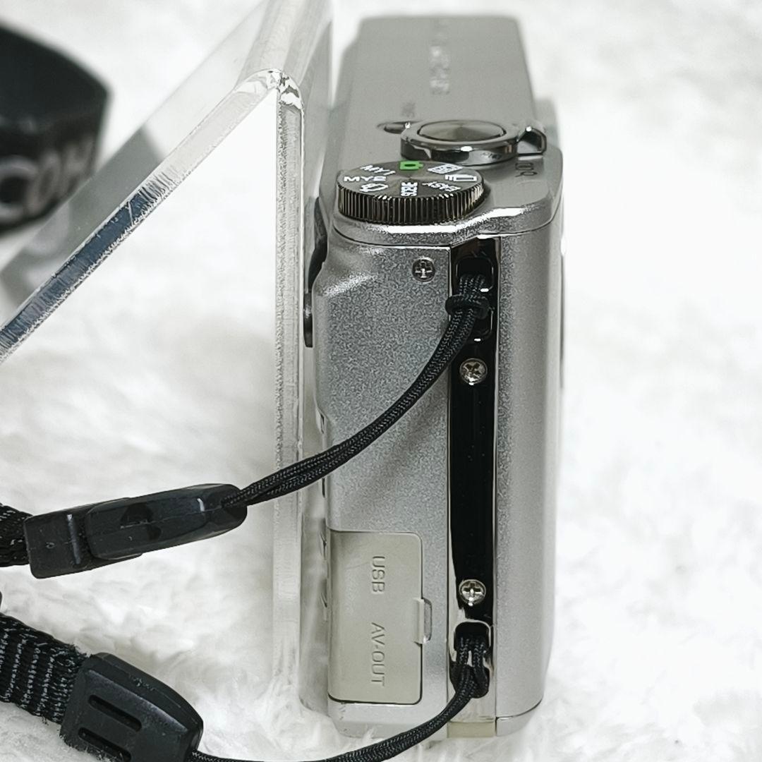 極美品✨RICOH CX1 リコー シルバー コンデジ デジカメ