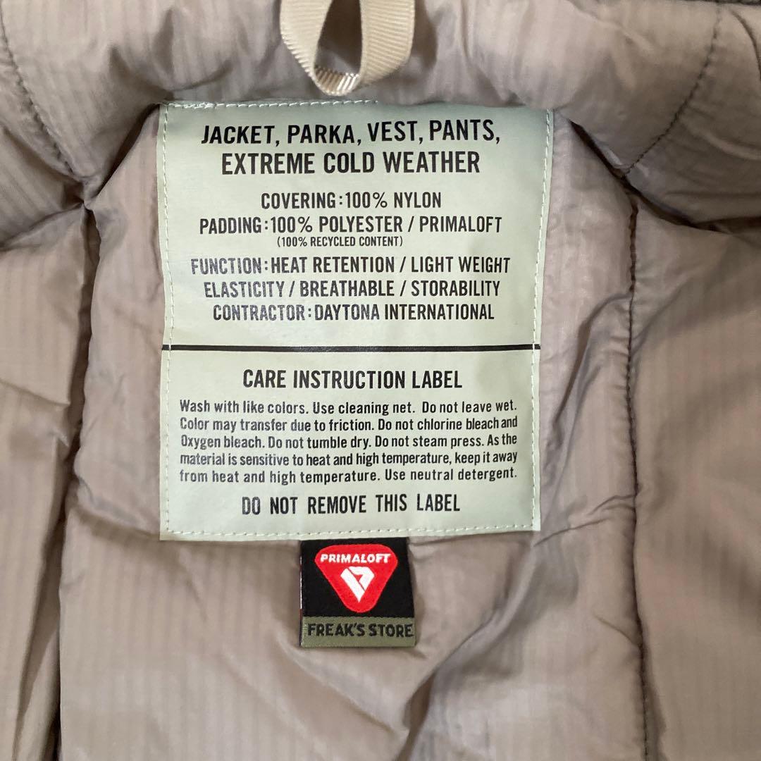 ジャケット・アウター FREAK'S STORE PRIMALOFT JACKET