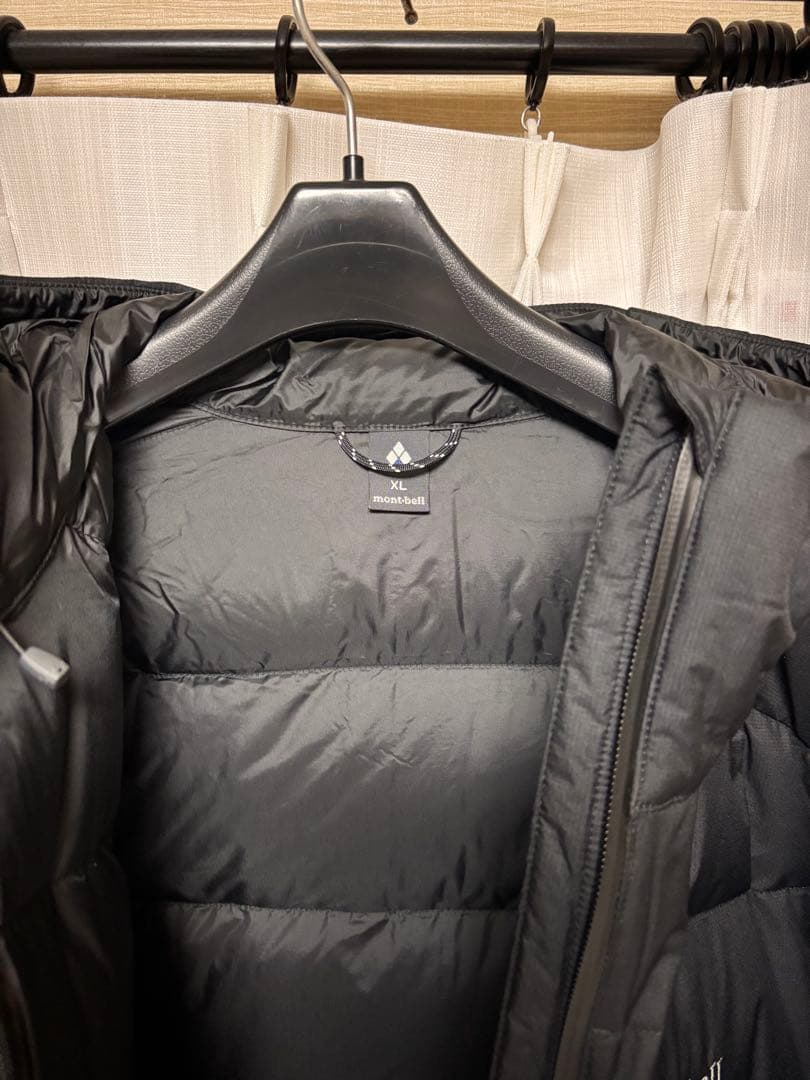mont-bell モンベル パーマフロストライトダウンパーカ XLサイズ 黒