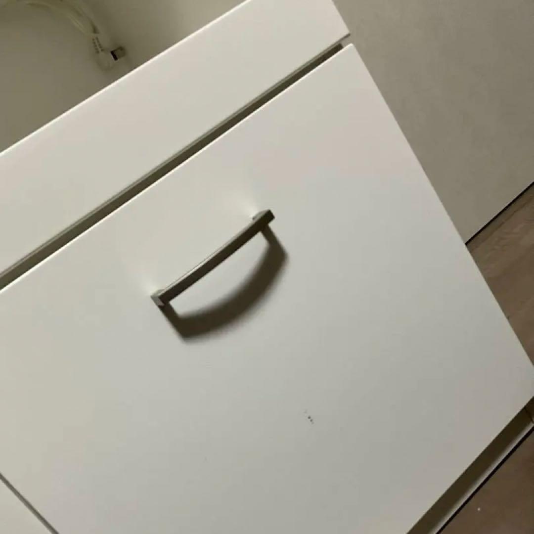 ホワイトレンジボード・レンジ台　ニトリ