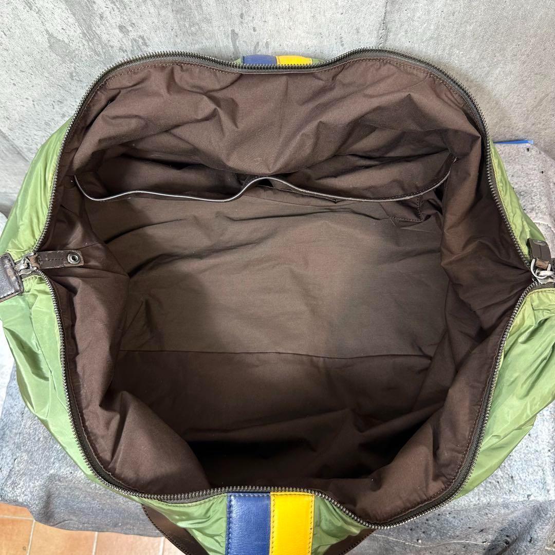 ★洒脱×軽快★ TOD’S ナイロン×レザー 2wayビッグボストンバッグ