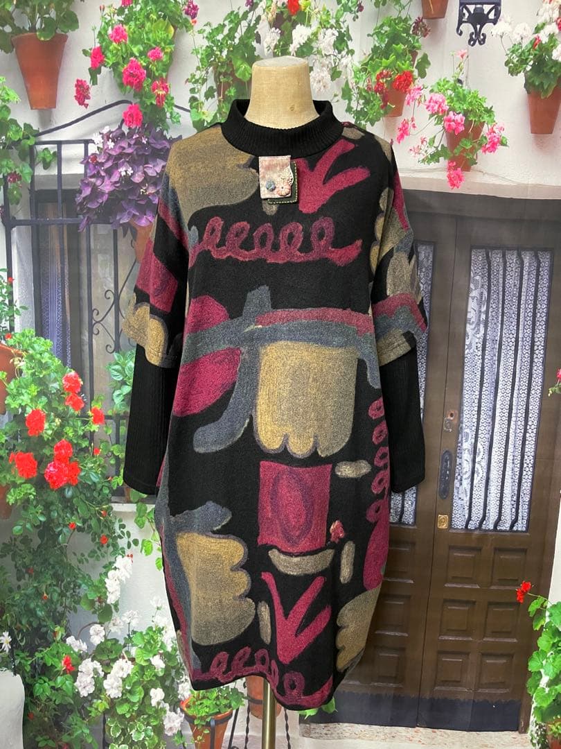 すみれ174レイヤードTU(BK)・87BRILLANTEツイードCT