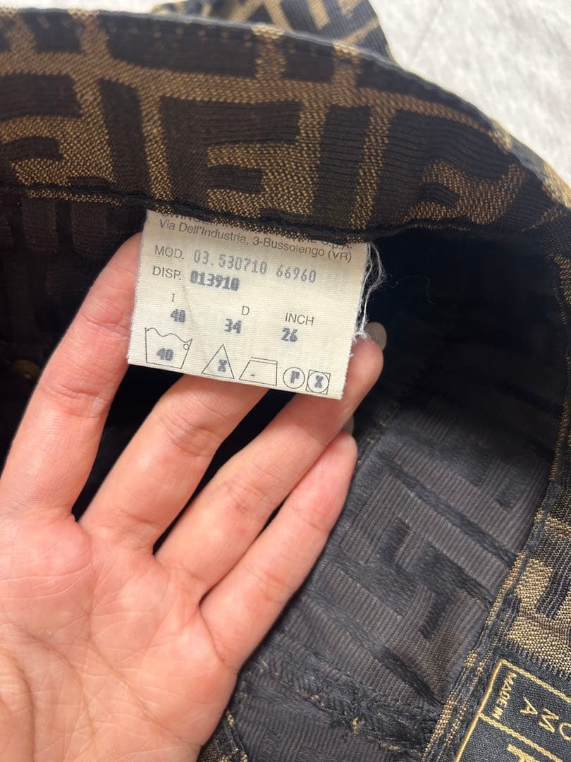 FENDI フェンディ ズッカ柄 ロゴ総柄 ショートパンツ　正規品　レア物