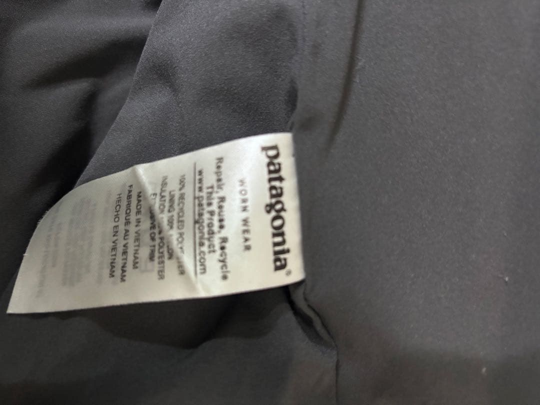 patagonia ブラック ゼメルボマージャケット M