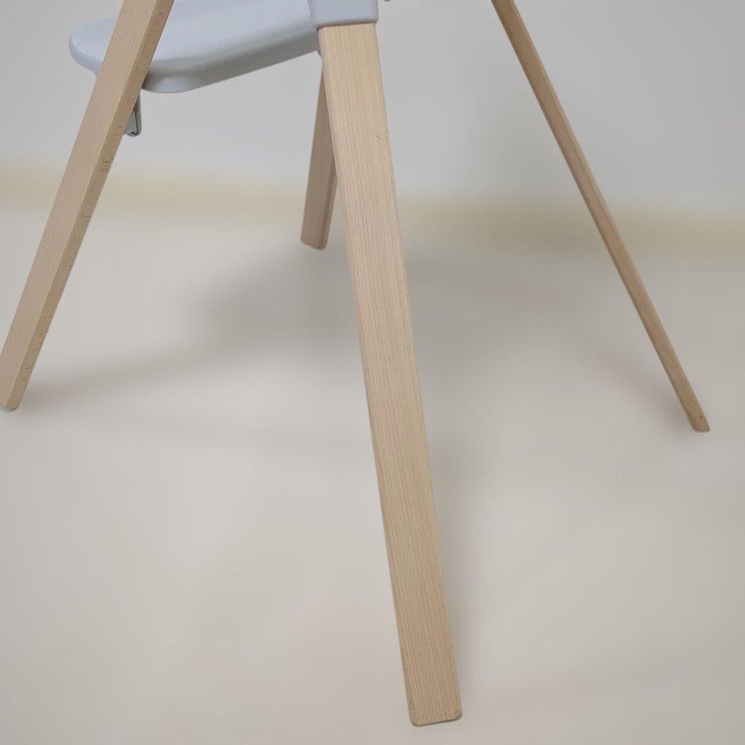 STOKKE　クリック　ハイチェア　グレー　ベビーチェア　簡単組み立て