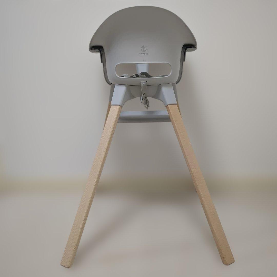 STOKKE　クリック　ハイチェア　グレー　ベビーチェア　簡単組み立て
