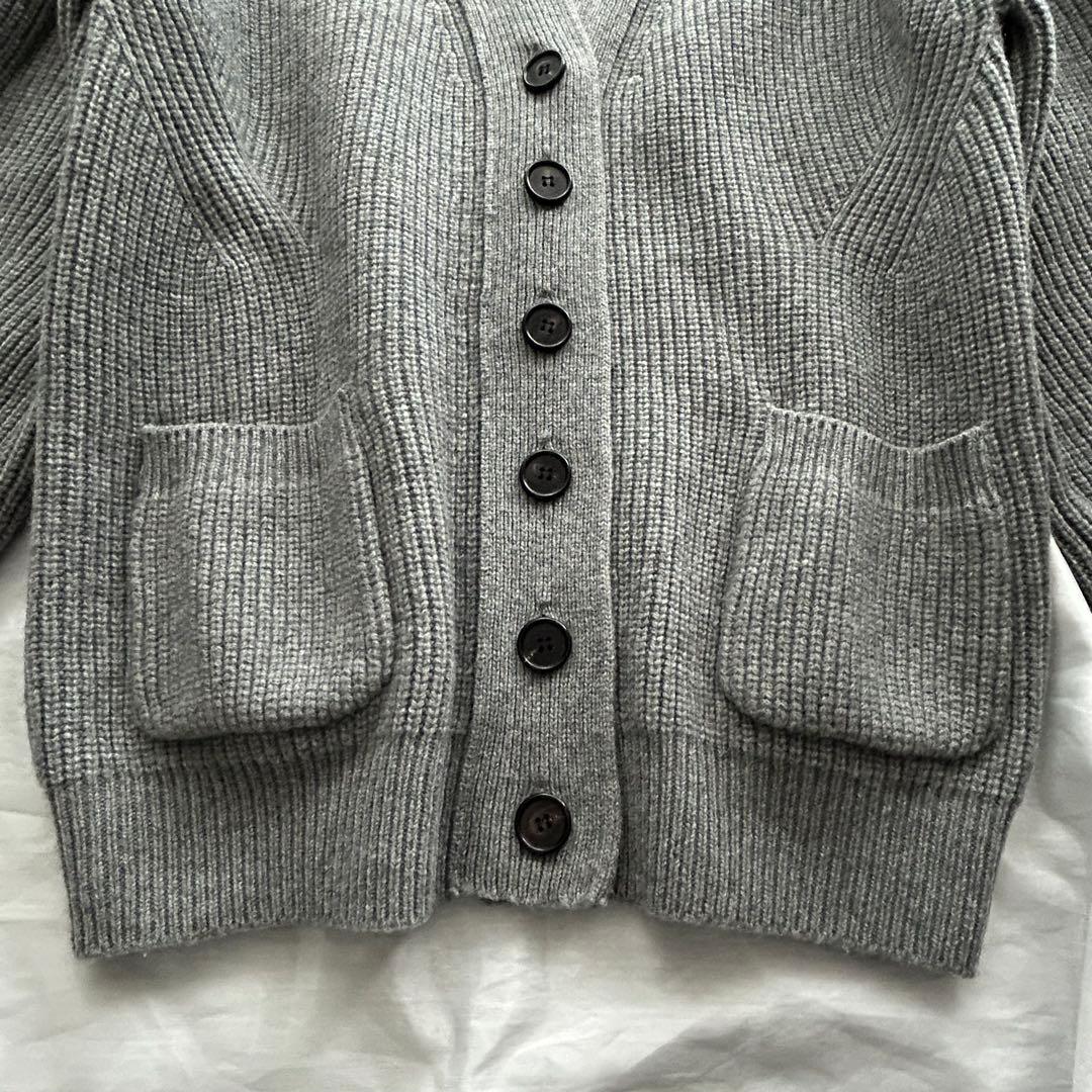 美品レア♡【Cygne】Raymondボリューム袖 ロングカーディガン グレー