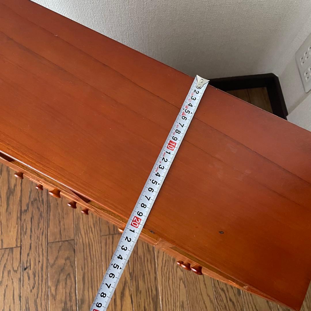 木製　チェスト　完成品　小物入れ　キャビネット　引出し　タンス　収納ボックス