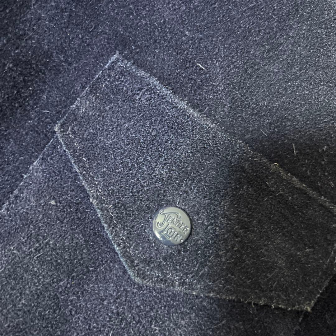 Tenderloin ネイビー スウェードレザー Sサイズ