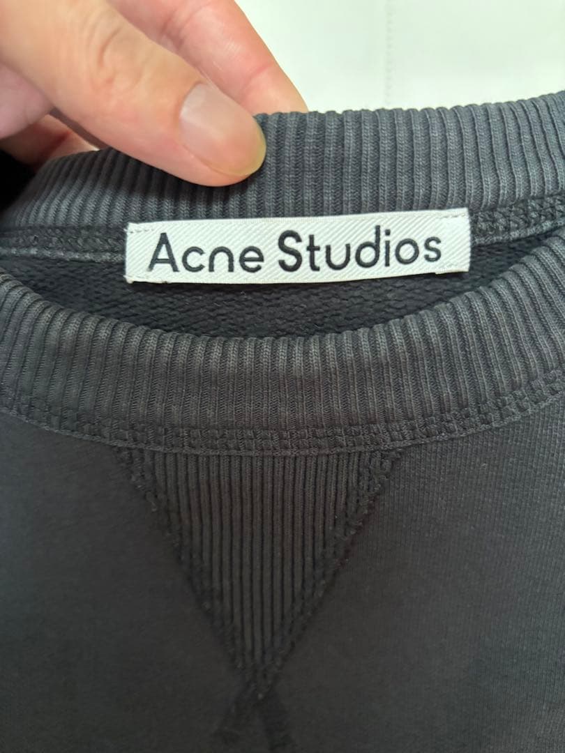 Y*s様 acne studios ロゴスウェット　ブラック