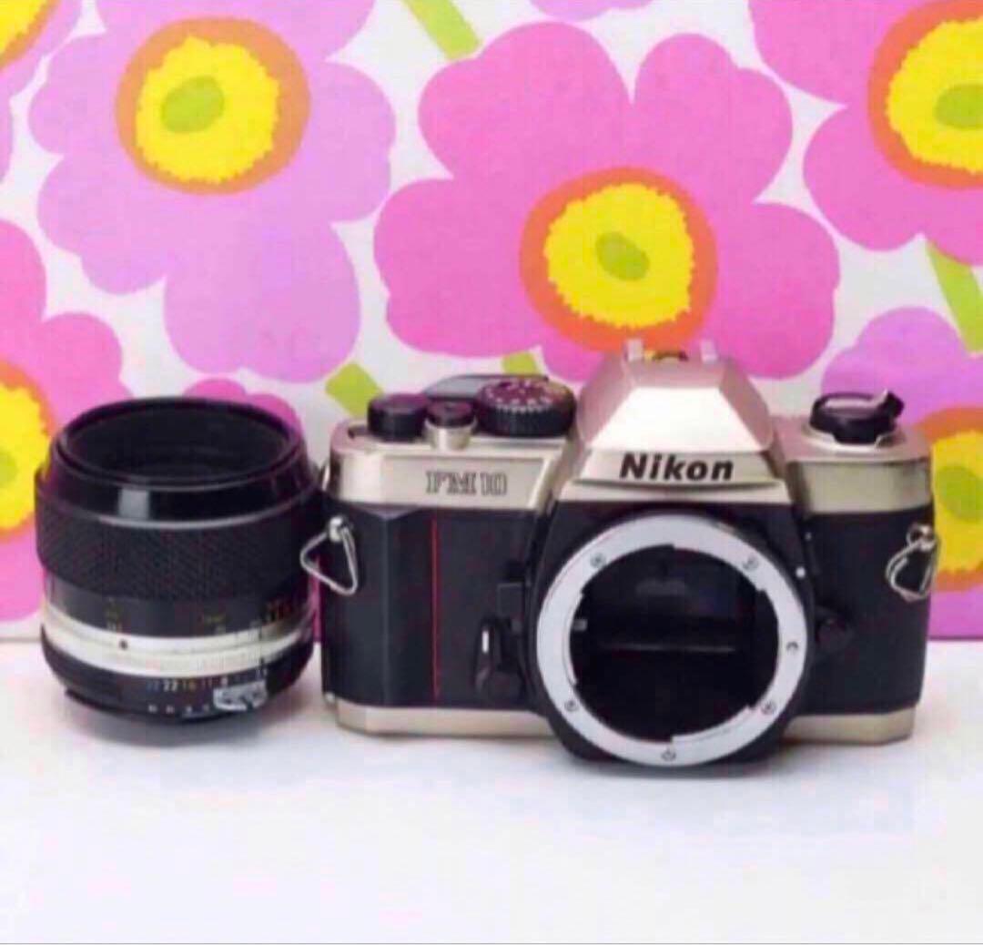 フィルム初心者に❤️FM10❤️名玉55mmレンズ付❤️ニコン最後のMFフィルムカメラ