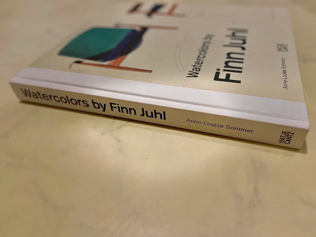 Watercolors by Finn Juhl フィン・ユール　水彩画集　本
