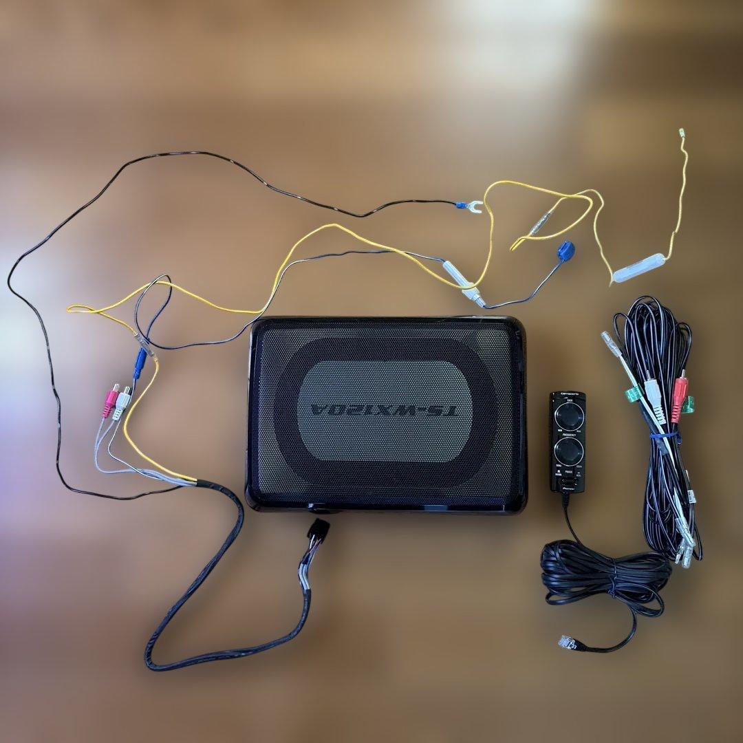 carrozzeria TS-WX120A ウーファー＆ハイローコンバーター一式