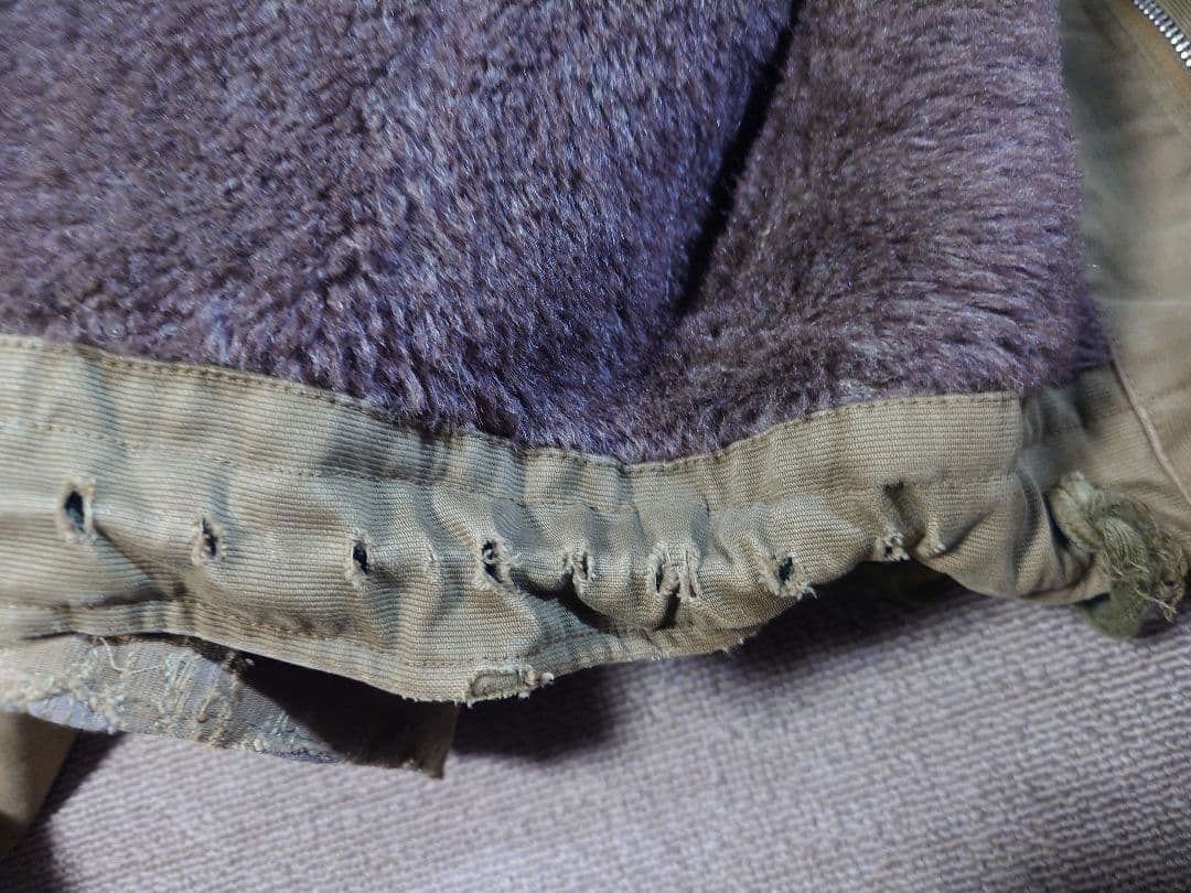 40's N-1　デッキジャケット　サイズ38　ステンシル