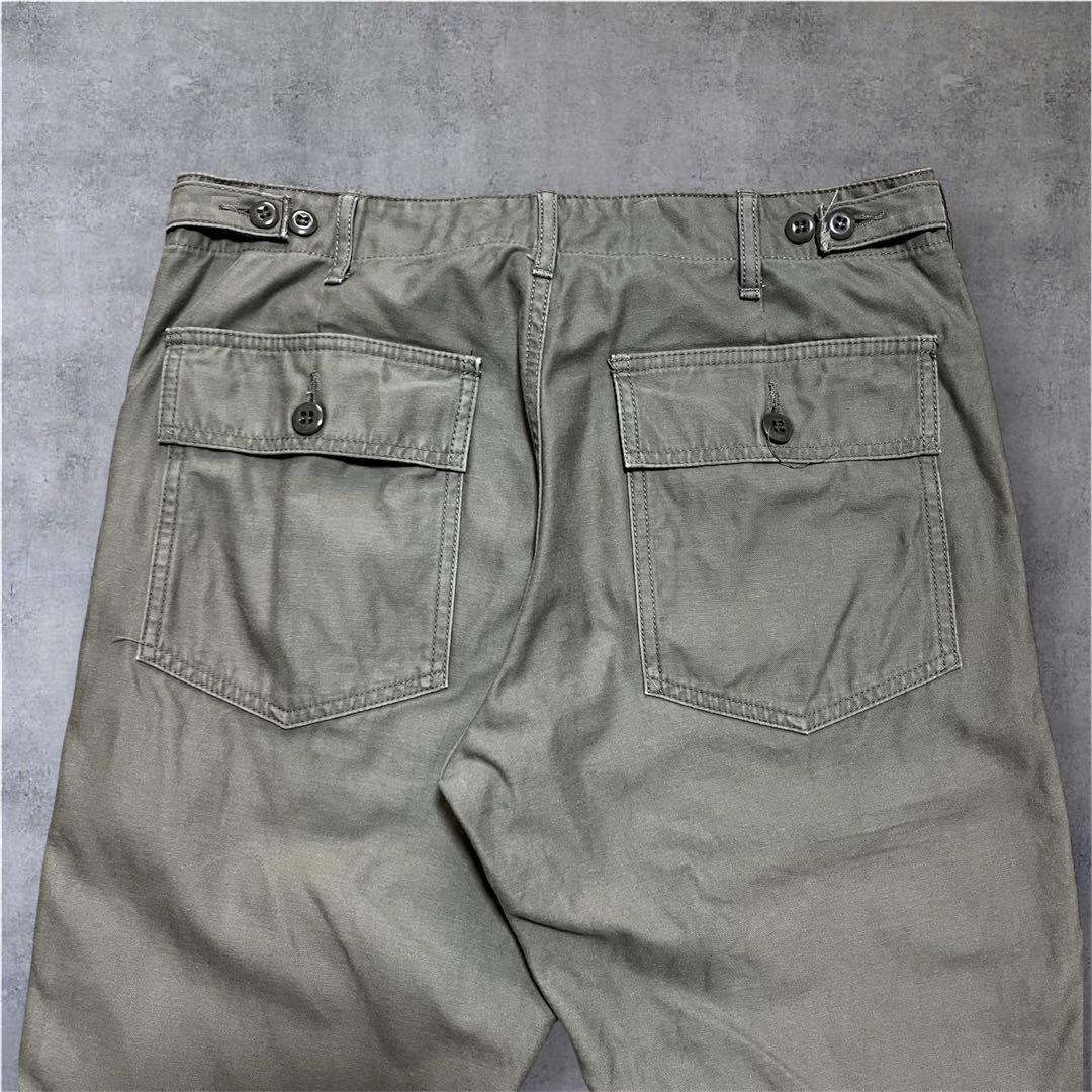 FOB FACTORY ベイカーパンツ　オリーブ　M