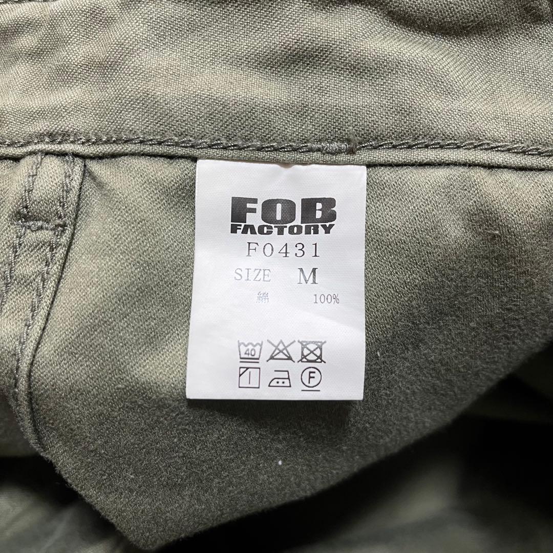 FOB FACTORY ベイカーパンツ　オリーブ　M