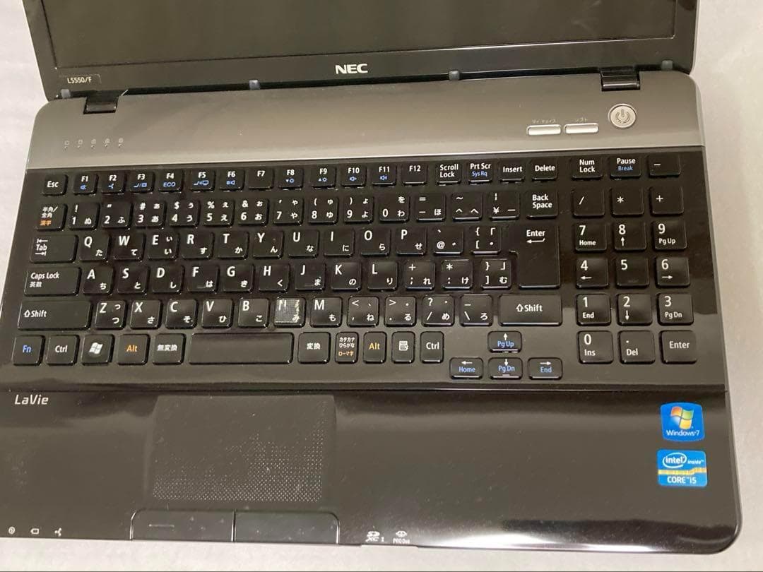 中古　NEC　LaVie　ノートPC　USBのWiFi付