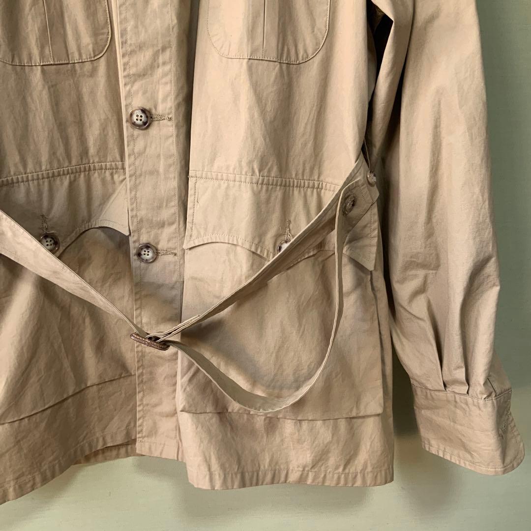 Willis& ウィリス＆ガイガー サファリジャケット40米国製タン
