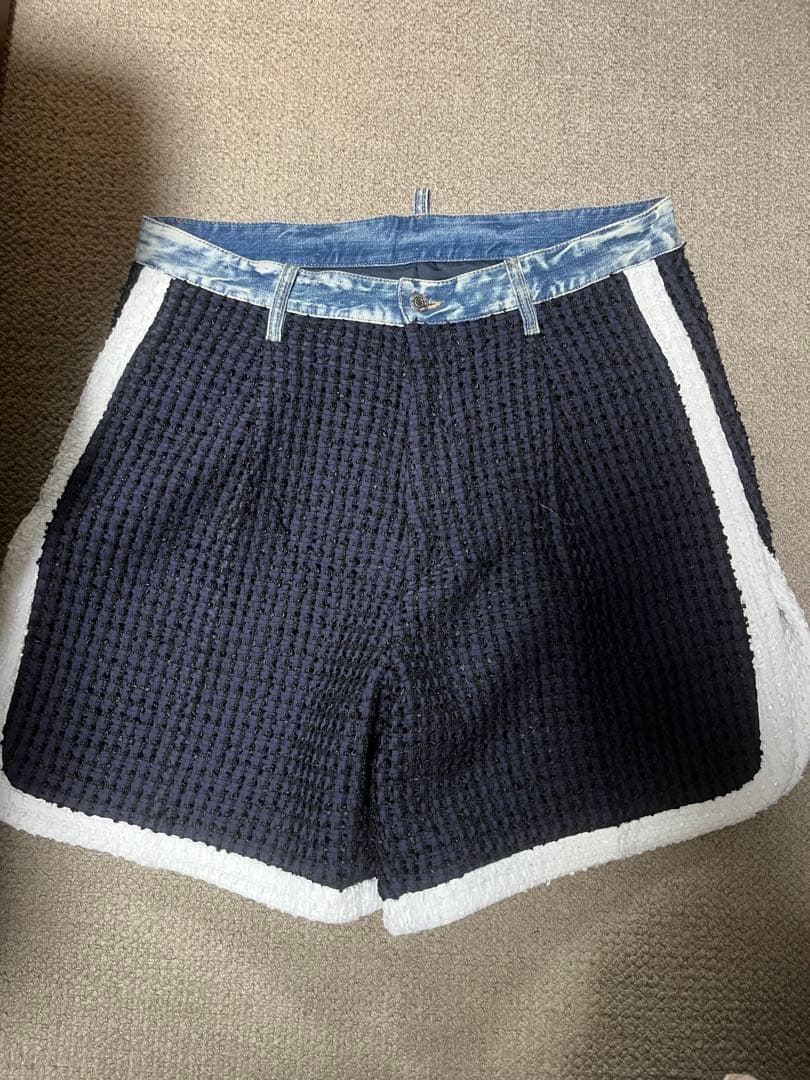 パンツ 24ss dsquared2 denim docking shorts