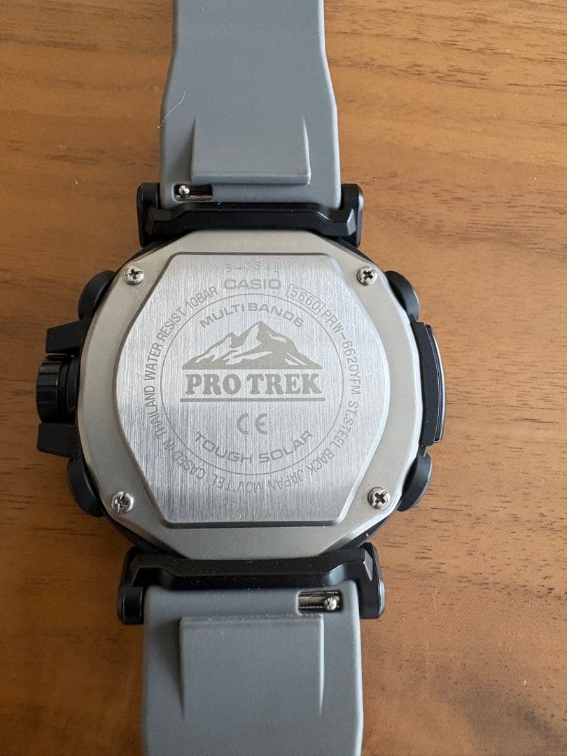 CASIO PROTREK 電波ソーラ時計 PRW-6620YFM プロトレック