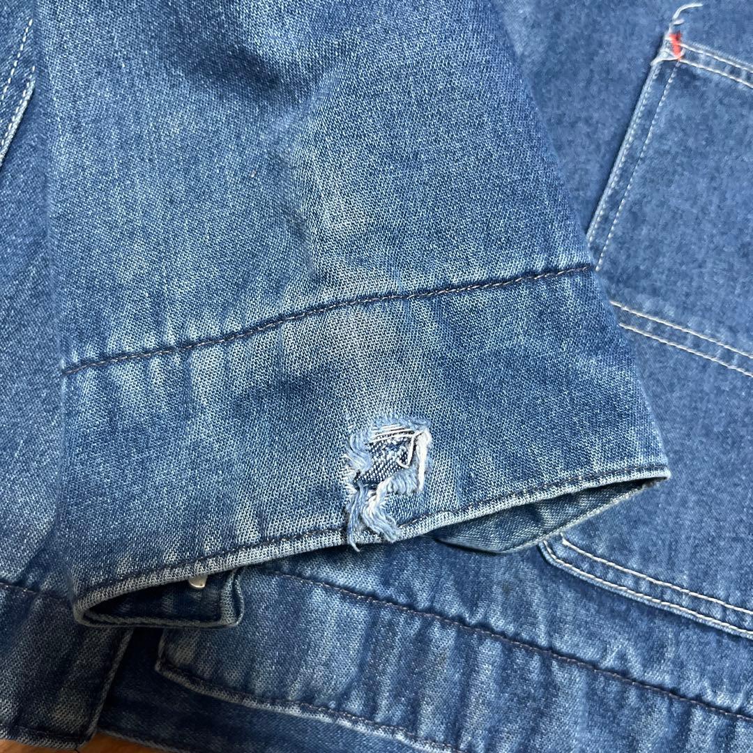 90s BIG MAC　デニムカバーオール ブラン ケットヴィンテージ