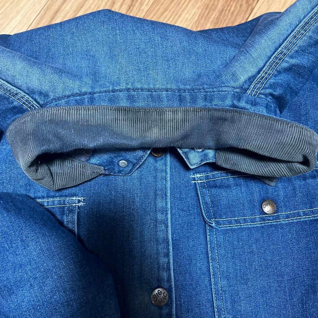 90s BIG MAC　デニムカバーオール ブラン ケットヴィンテージ