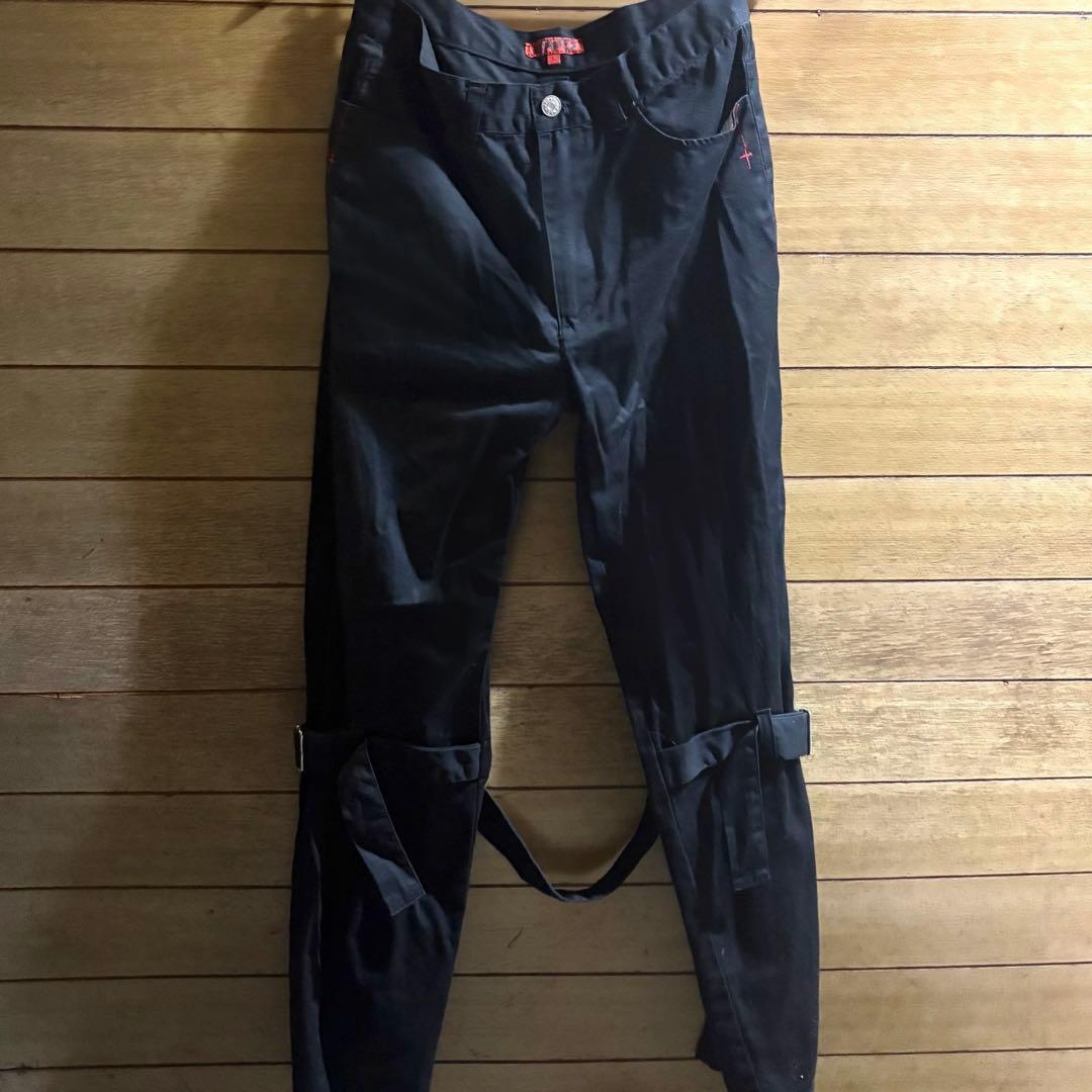 MAD V系　スカート　腰布　取り外し可　バンギャ　拘束