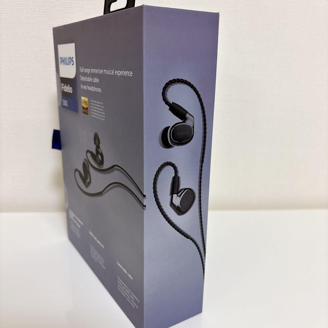 PHILIPS Fidelio S301 ハイブリッド イヤホン 有線