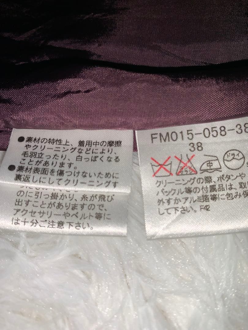 値下中! BURBERRY パープル チェック柄 ワンピース 38