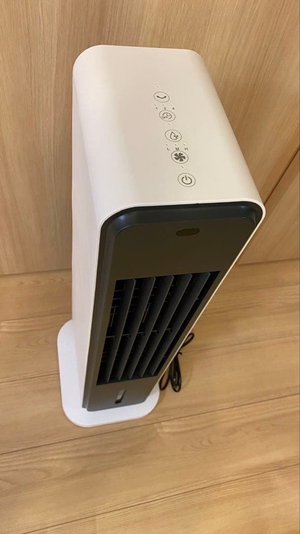 今年購入 冷風扇 山善FCR-J402(WH)スリム冷風機リモコン付