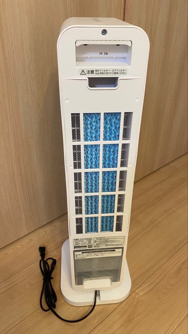 今年購入 冷風扇 山善FCR-J402(WH)スリム冷風機リモコン付