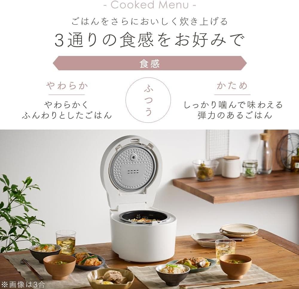 アイリスオーヤマ 炊飯器 5.5合 IH式 RC-ISA50-W ホワイト