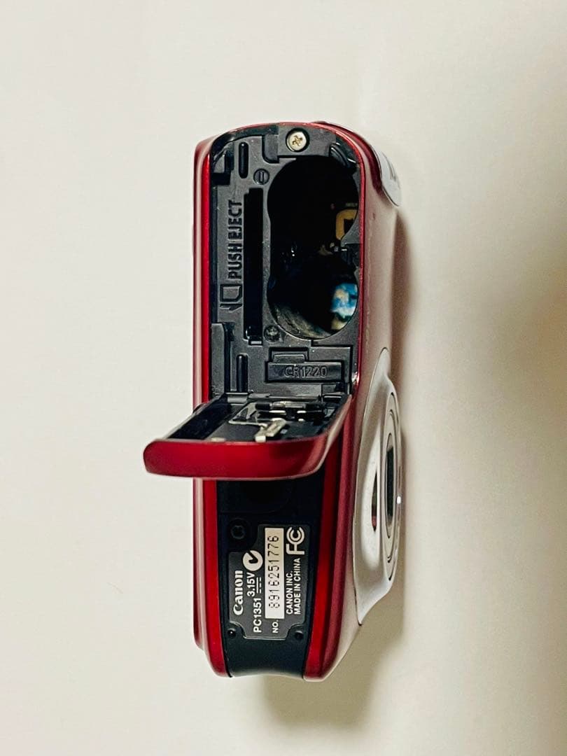 Canon PowerShot A480 レッド　動作未確認