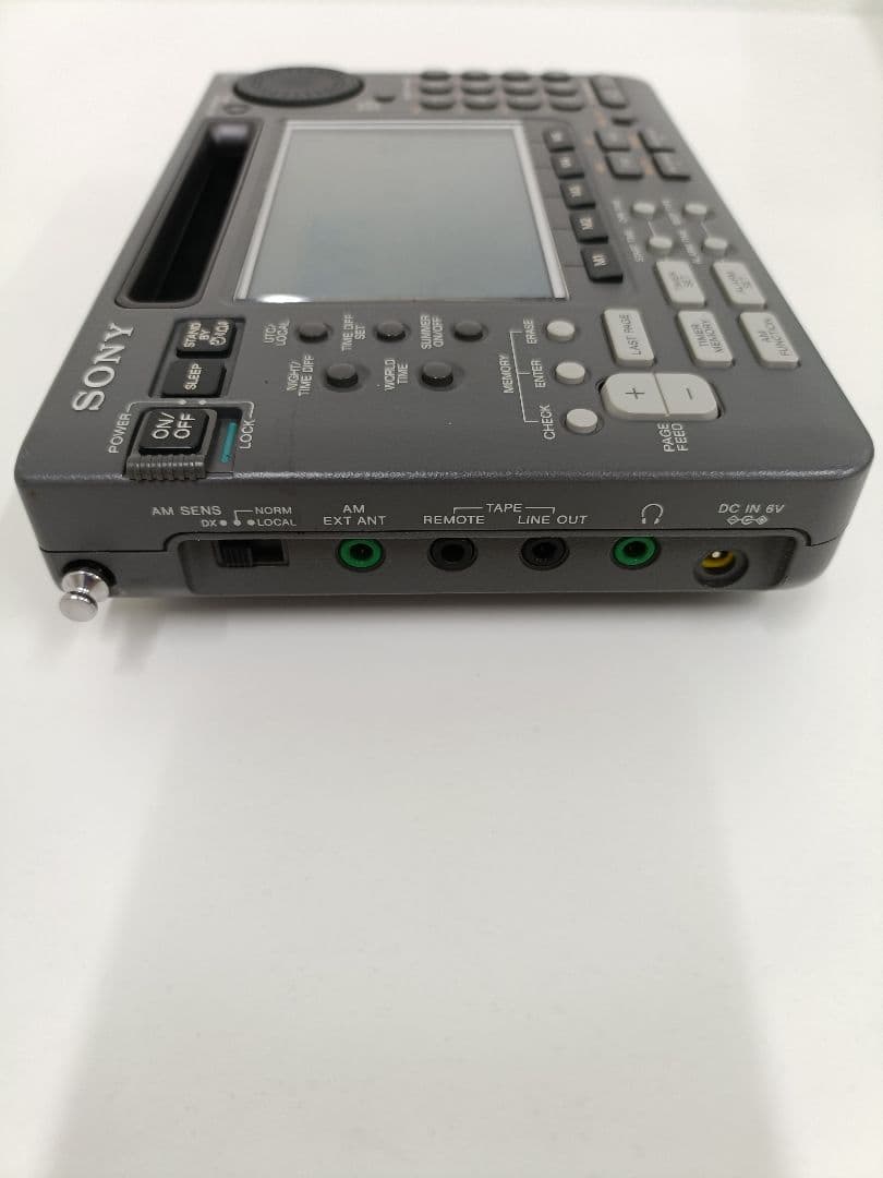 SONY ICF-SW55 高性能ポータブルレシーバー　短波ラジオ　動作確認済み