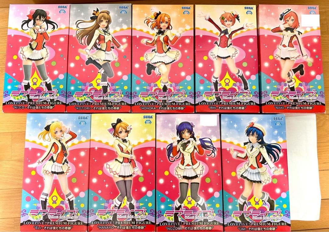 N*！様 18体【ラブライブ】それは僕たちの奇跡 SUNNY DAY SONG