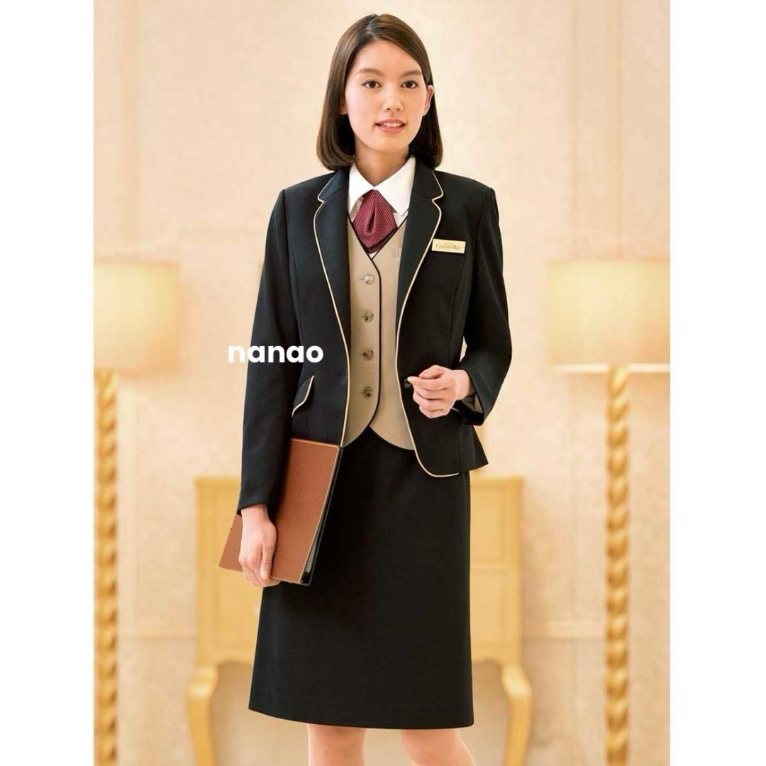 【新品タグ付き】ハネクトーン 事務服 13号 ジャケット スカート セットアップ