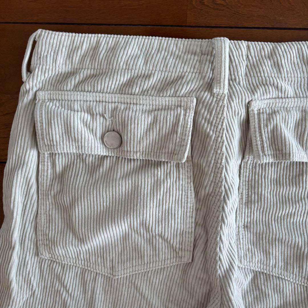 パンツ THE SHISHIKUI CORDUROY BAKER / CREAM 36