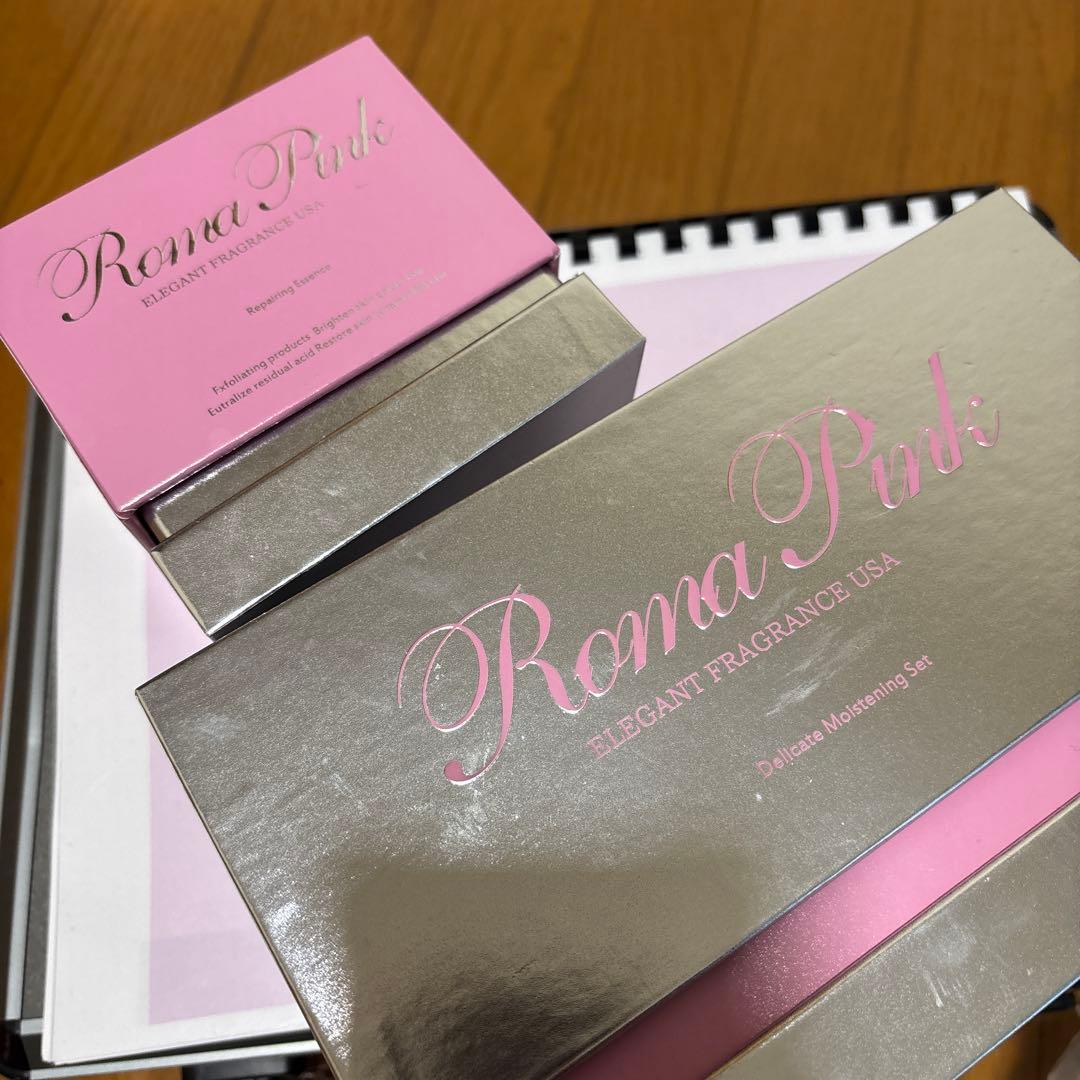 Roma pink LED セラム　アフタークリーム　備品セット