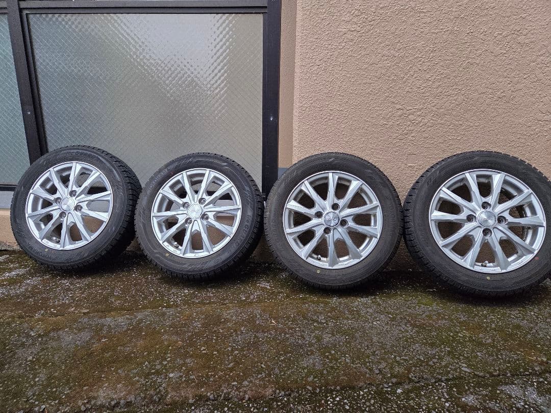 155/65R14 YOKOHAMAスタッドレスタイヤ&アルミホイール