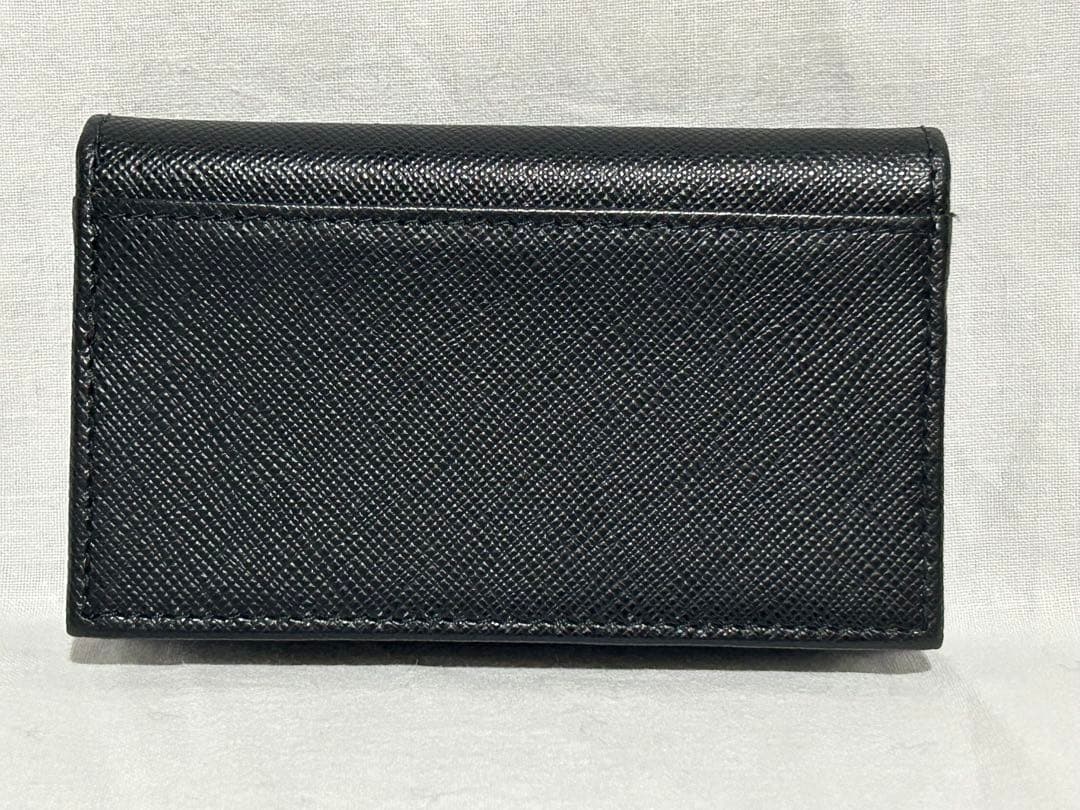 新品　PRADA ブラック レザー 名刺入れ